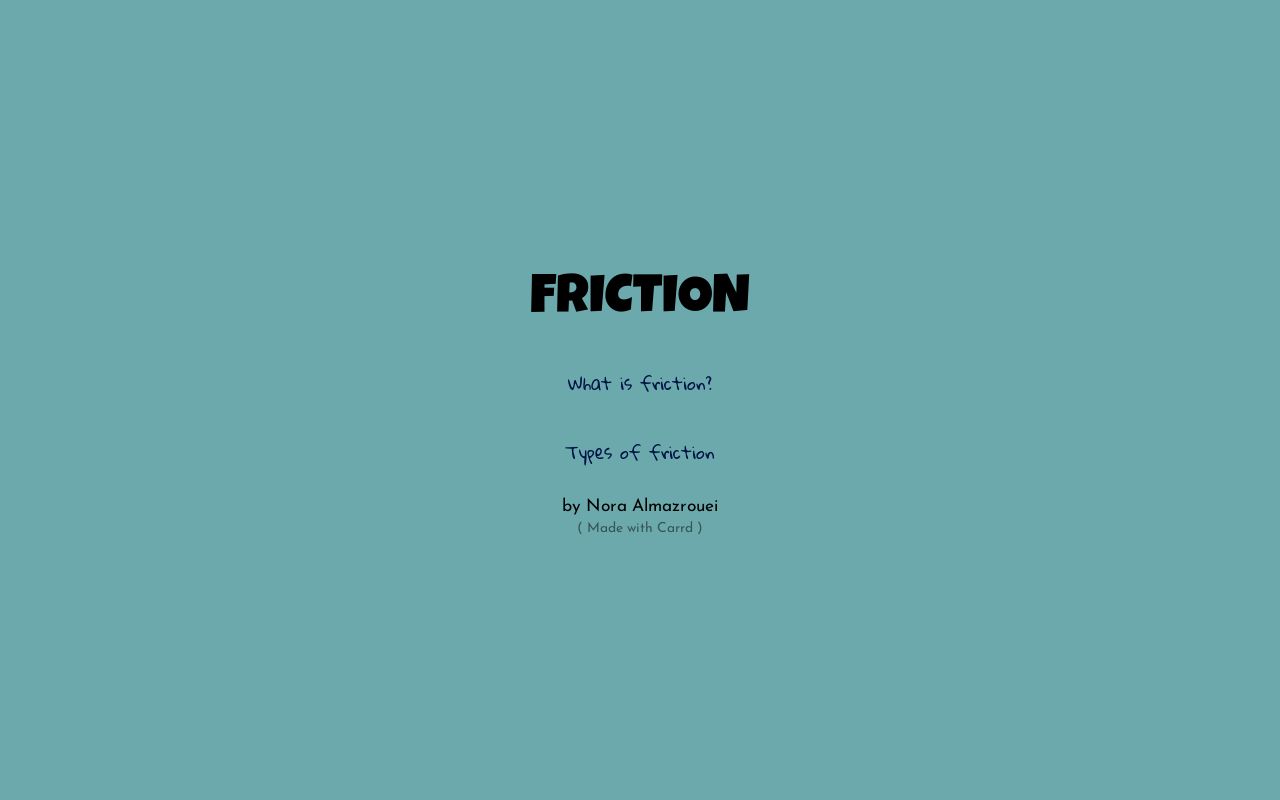 Carrd profile picture for @friction